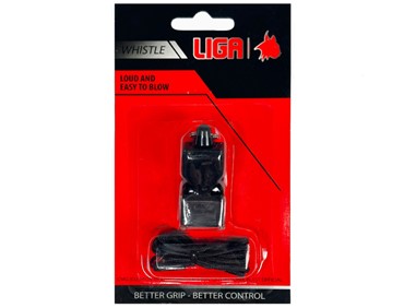LIGA WHISTLE PLASTIC WITH LANYARD