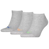 PUMA U SNEAKER PLAIN 3P GREY COMBO