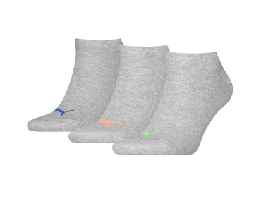 PUMA U SNEAKER PLAIN 3P GREY COMBO