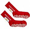 SPORTECTOR ANTI-SLIP GRIP SOCKS RED