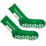 SPORTECTOR ANTI-SLIP GRIP SOCKS GREEN
