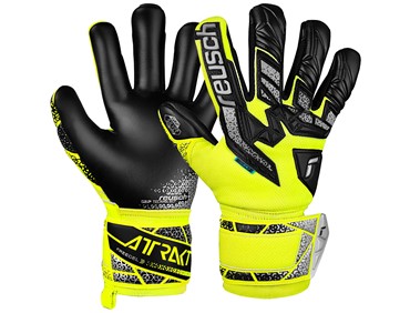 REUSCH ATTRAKT FREEGEL SILVER JNR YEL/SIL/BLK