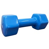 LIGA VINYL DUMBBELL 4KG SKY