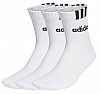 ADIDAS 3STR LIN H CREW CUSH 3P WHT