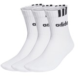 ADIDAS 3STR LIN H CREW CUSH 3P WHT