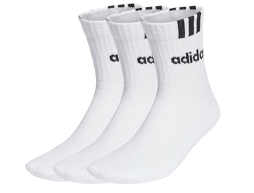 ADIDAS 3STR LIN H CREW CUSH 3P WHT
