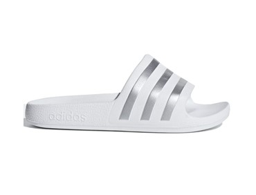 ADIDAS ADILETTE AQUA SLIDES WHT