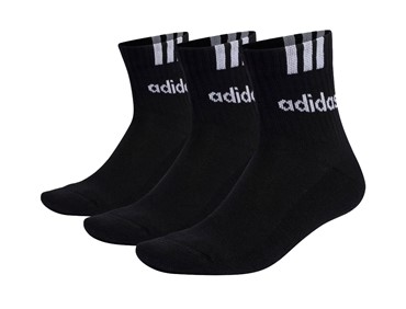 ADIDAS 3 STRIPES LINEAR 3P BLK