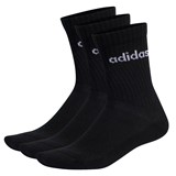ADIDAS LIN CREW CUSH 3P BLK