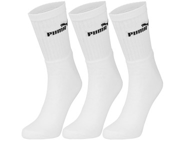 PUMA CREW SOCK 3P WHT