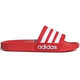 ADIDAS ADILETTE SHOWER SLIDES RED