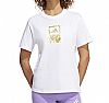 ADIDAS W T MET TEE 2 WHT