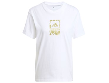 ADIDAS W T MET TEE 2 WHT