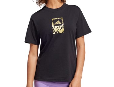 ADIDAS W T MET TEE 2 BLK