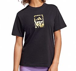 ADIDAS W T MET TEE 2 BLK