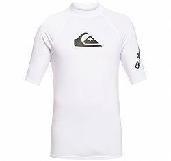 QUIKSILVER ALL TIME SS YTH RASH VEST WHT