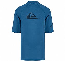 QUIKSILVER ALL TIME SS YTH RASH VEST BLU