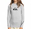 QUIKSILVER ALL TIME LS YTH RASH VEST GREY
