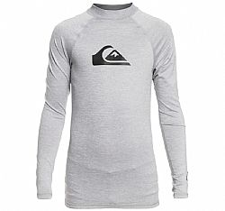 QUIKSILVER ALL TIME LS YTH RASH VEST GREY