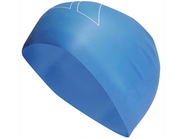 ADIDAS 3 STRIPES SWIM CAP BROY/WHT