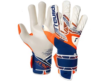 REUSCH ATTRAKT GOLD X GUARDIAN ORNG/ENERG BLUE