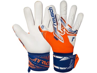 REUSCH ATTRAKT SILVER ORNG/ENERG BLUE
