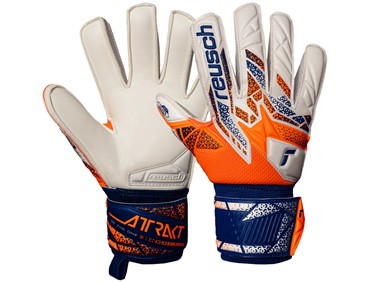 REUSCH ATTRAKT SILVER JNR ORNG/ENERG BLUE