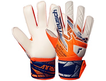 REUSCH ATTRAKT SOLID JNR ORNG/ENERG BLUE