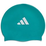ADIDAS 3 STRIPES SWIM CAP KIDS GREEN