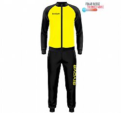 GIVOVA CUBA TRKCSUIT POLARFLEECE YEL/BLK