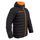 GIVOVA JACKET OLANDA BLK/ORA FLUO