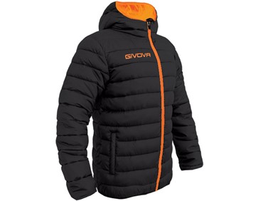 GIVOVA JACKET OLANDA BLK/ORA FLUO