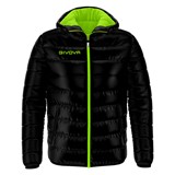 GIVOVA JACKET OLANDA BLK/FLGREEN