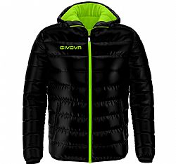 GIVOVA JACKET OLANDA BLK/FLGREEN