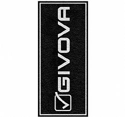 GIVOVA SPONGETOWELS FITNESS BLK/WHT