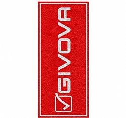 GIVOVA SPONGETOWELS FITNESS RED/WHT