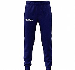 GIVOVA PANTS COTTON KING LOGO BLUE