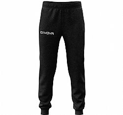 GIVOVA PANTS COTTON KING LOGO BLACK
