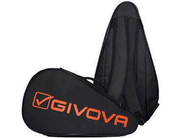 GIVOVA PADEL BAG BLK/FL ORA
