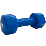 LIGA VINYL DUMBBELL 3KG BLU