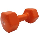 LIGA VINYL DUMBBELL 7KG ORANGE