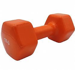 LIGA VINYL DUMBBELL 7KG ORANGE