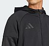 ADIDAS M TIRO 25 FZ HOODIE BLK