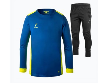 REUSCH MATCH SET JNR BLU/YEL