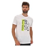 LOTTO TEE TENNIS 73 WHT/GREEN