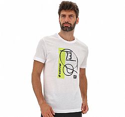 LOTTO TEE TENNIS 73 WHT/GREEN