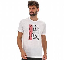 LOTTO TEE TENNIS 73 WHT/RED