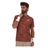 LOTTO TECH VI D2 TEE MARSALA RED