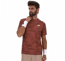 LOTTO TECH VI D2 TEE MARSALA RED