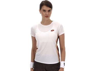 LOTTO TECH W VI D1 TEE WHT